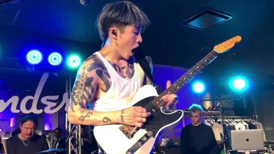 MIYAVI “Long Nights” @Fender Japan Secret Live