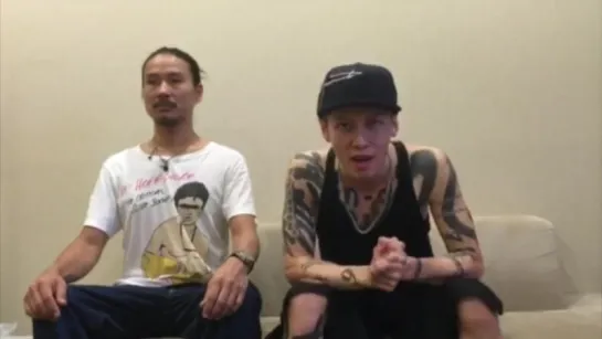 A special message from MIYAVI and BOBO about the EU Tour that's ONE MONTH AWAY!  Are you one of "The Others"?