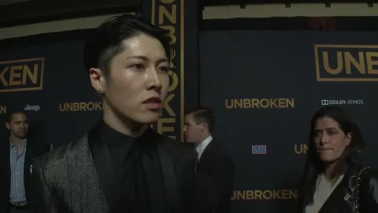 Unbroken Takamasa Ishihara Red Carpet Premiere Interview