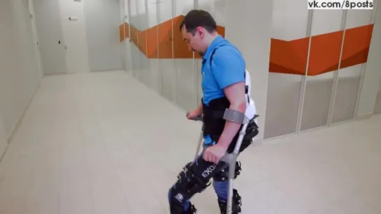 ЗкзоАтлет - Первый отечественный экзоскелет / ExoAtlet. Russian exoskeleton for rehabilitation