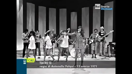 Proud Mary - Ike And Tina Turner (Italian TV Show) 1971.03.13