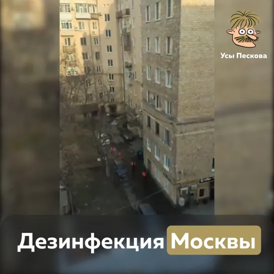 Дезинфекция Москвы