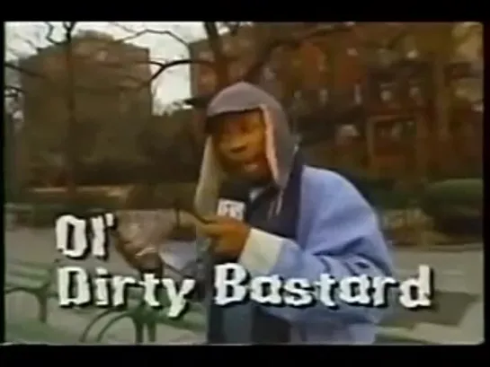 Ol' Dirty Bastard в репортаже MTV