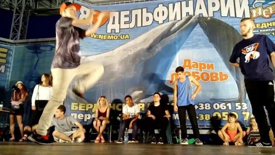 Roddy (Winner) vs NekNek. Hip-Hop 1x1. Final. Едиство Культур. г. Бердянск 06.08.2016