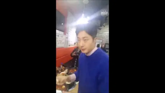 20161029 Inteview with Jung Il Woo while filming STAR SHOP