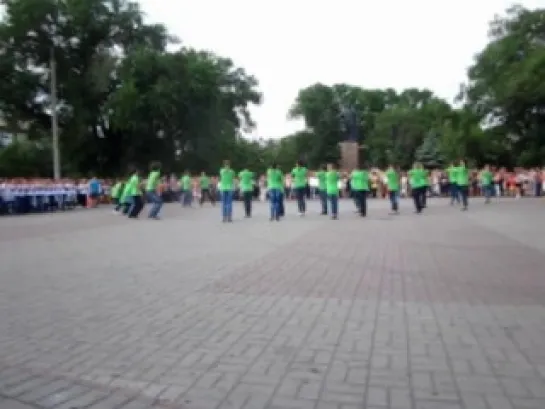 Flashmob "Ми діти твої,Україно" (Часть 1)