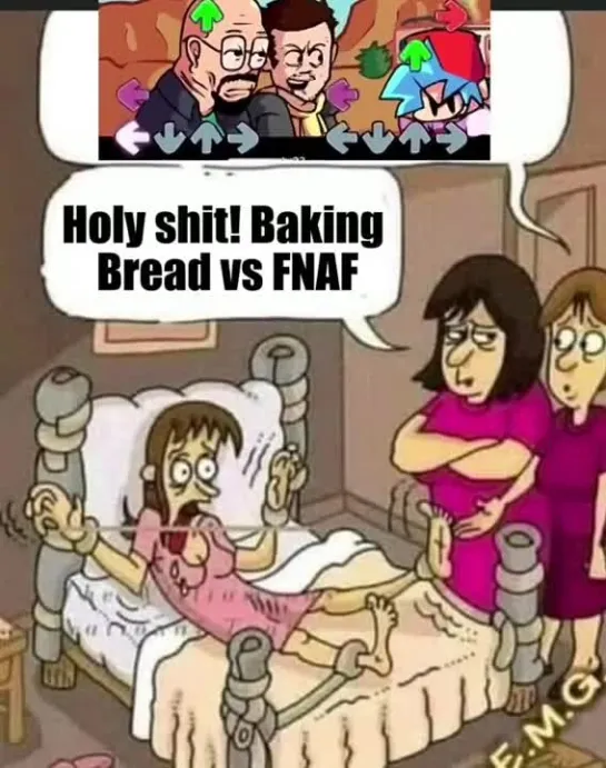 Holy shit! Baking Bread vs FNAF