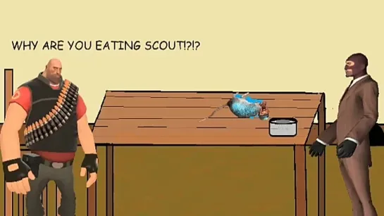 TF2 Scout is a rat