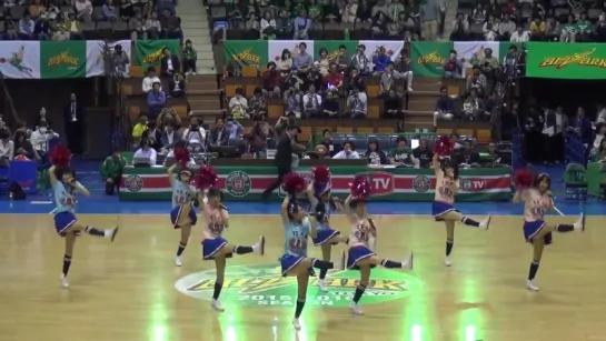 [Perf] AKB48 Team 8 - Yume e no Route @ NBL Toyota Alvark Tokyo vs Chiba Jet (16 April 2016)