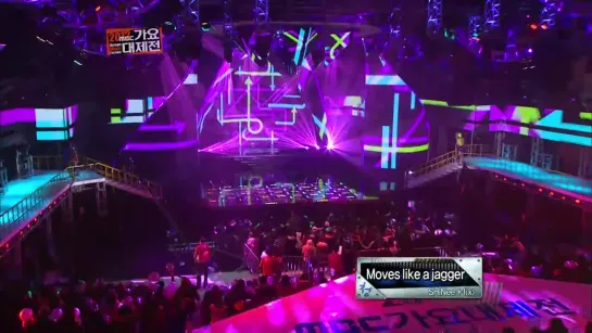 【TVPP】f(x) - Collaboration stage with SHINEE, 에프엑스 - 샤이니와 합동 무대 @ 2012 KMF