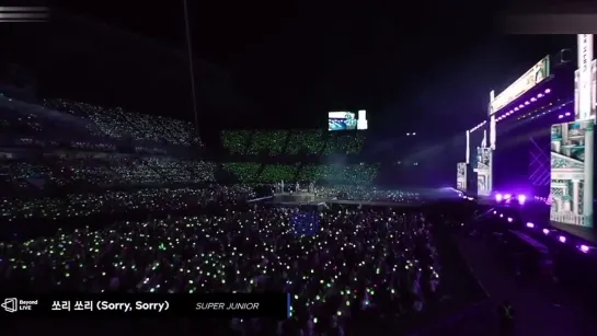 220820 - Super Junior - Black Suit, Sorry Sorry and Bonamana (SMTOWN live SUWON)