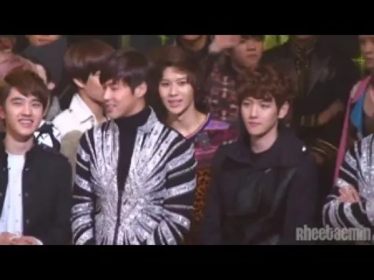 2Мin ✰ 121231 [fancam] NewYear Moment & other adorable interactions etc @ MBC Gayo Daejun ending