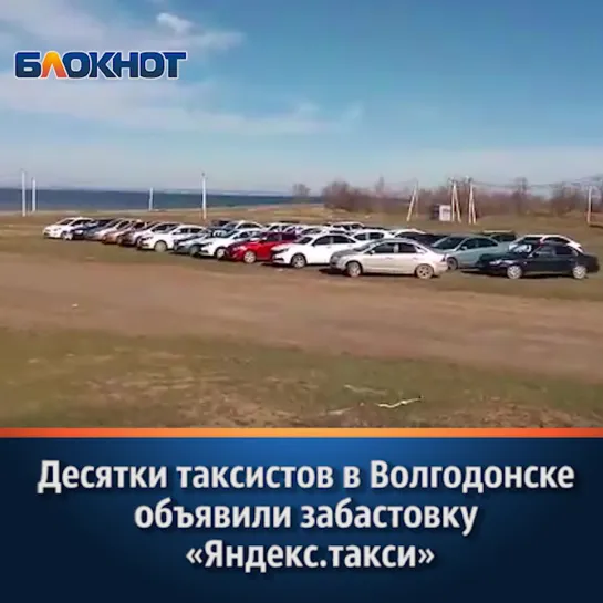 Десятки таксистов в Волгодонске объявили забастовку «Яндекс.Такси»