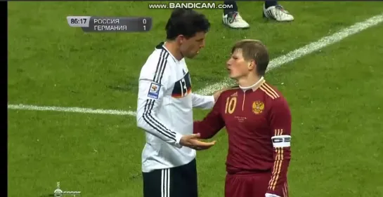 Andrey Arshavin vs Michael Ballack