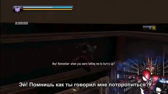 Spider Man Edge of Time (2011) / часть 2 / игрофильм