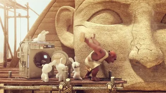 Raving Rabbids Travel in Time - Egypt Trailer (Кролики в Древнем Египте)[1920x1080]