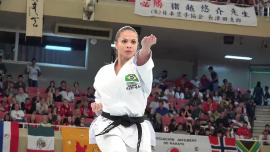 ブラジルの空手女神 Powerful and beautiful Karate from Brazil