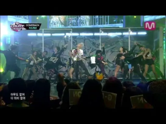 130912 G-DRAGON - CROOKED @ M! Countdown Comeback Stage