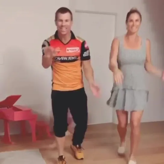 #ButtaBomma - - David and Candice Warner