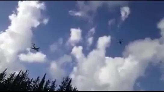 il-76 landing in Khmemeim