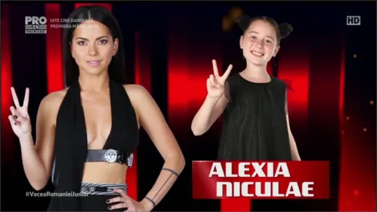 INNA & Alexia Niculae @ Vocea Romaniei Junior (05.03.2017)