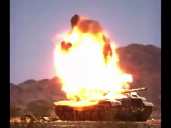 Slow motion Tow Missile Explosion