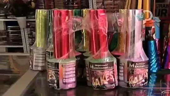 Destroyed in Seconds- Fireworks Stand Explodes