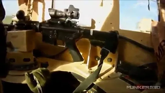 Gunner Takes Shrapnel To Neck During Firefight And Keeps Fighting