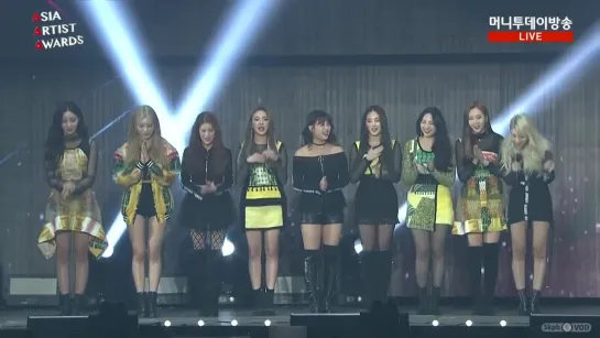 181128 MOMOLAND - AAA Best Icon at The 2018 @ 2018 ASIA ARTIST AWARDS