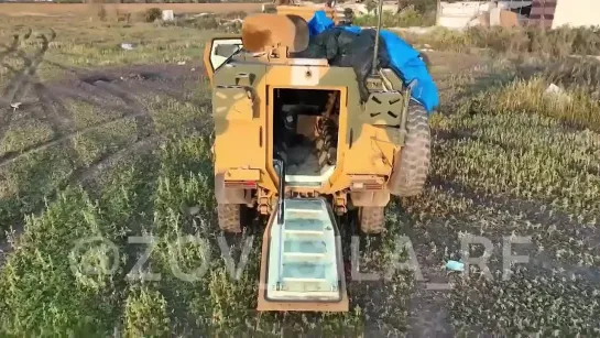 Видео с трофейным MRAP Kirpi ВСУ захваченного бойцами 76-й десантно-штурмовой дивизии ВС РФ на Херсонском направлении.