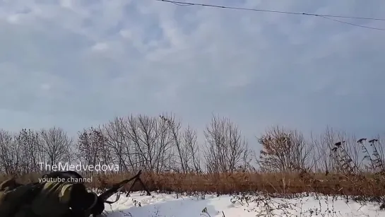 Перестрелка между подразделением ВС ДНР и ВСУ в районе Горловки , январь 2015 года.