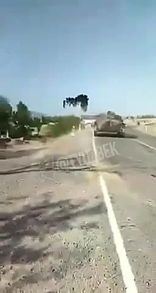 Видео боя на границе от киргизских военных.