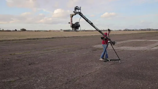 Hague K18 Camcrane With Pro Pan  Tilt Powerhead - In-depth Overview