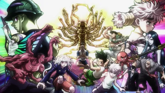 Hunter X Hunter 5 Ending -『Yuzu - Hyouriittai』/ Хантер X Хантер Эндинг Creditless