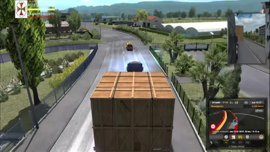 Euro Truck Simulator 2 - Niza a  Niza (Dispositivo Gran Tamaño 44T)