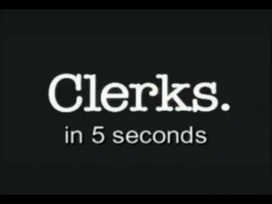 [nostalgia critic] 5 second movies: CLERKS