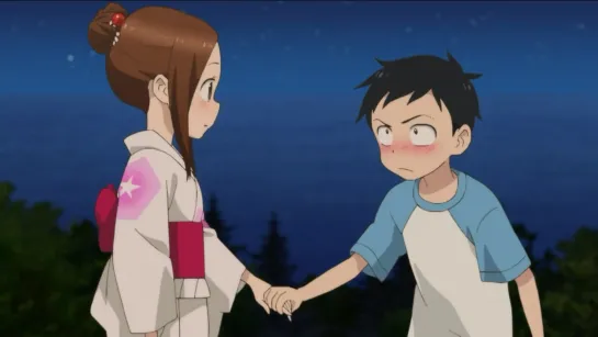 Karakai Jouzu no Takagi-san 2 Сезон 12 Episode Ending 『Takahashi Rie - Yasashii Kimochi』/Шутница Такаги Эндинг | Поддразнивание