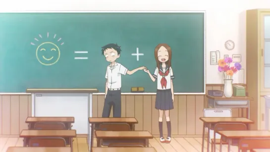 Karakai Jouzu no Takagi-san 2 Season 6 Ending 『Takahashi Rie - Anata ni』/Шутница Такаги Сезон Эндинг | Поддразнивание Creditless