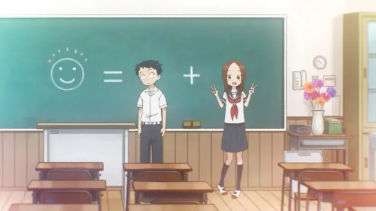 Karakai Jouzu no Takagi-san 2 Season 4 Ending 『Takahashi Rie - Arigatou』/Шутница Такаги Сезон Эндинг | Поддразнивание Creditless