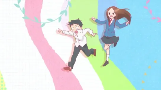 Karakai Jouzu no Takagi-san 2 Season 2 Opening 『Oohara Yuiko - Zero Centimeter』/Шутница Такаги Сезон Опенинг | Поддразнивание