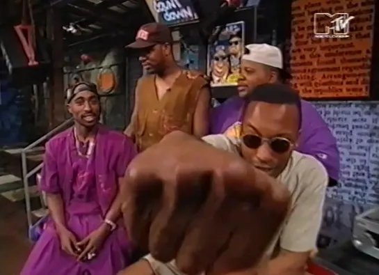 2Pac & John Singleton presents ONYX - Slam (1993) [Yo! MTV Raps Countdown]