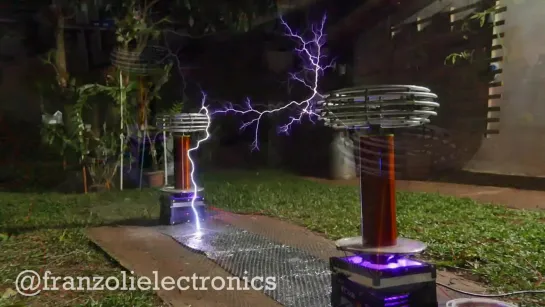 Soviet National Anthem on Musical Tesla Coils