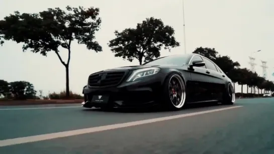 Mercedes W222 Stance Крутая тачка