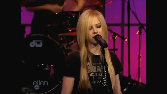 Avril Lavigne - He Wasn't (Ellen DeGeneres Show)