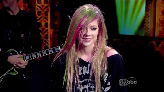 Avril Lavigne - What The Hell + Interview  [The View] (FullHD 1080p)