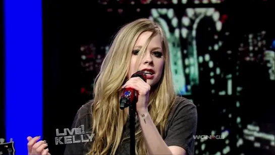 Avril Lavigne - Wish you Were Here [Live with Kelly] (FullHD 1080p)