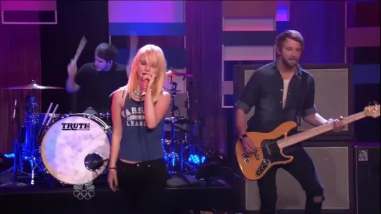 Paramore - Ignorance [Live Late Show With David Letterman 2009] (FullHD 1080p)