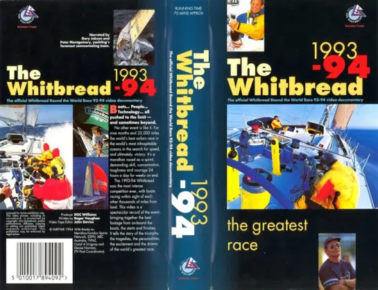 The Whitbread 1993-94. The Greatest Race. ( in English)