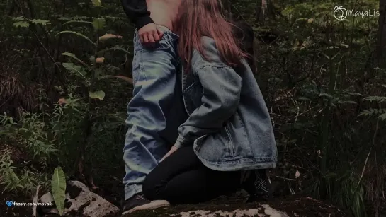 First outdoor public sex in the mountains. Do you want more？ — MayaLis