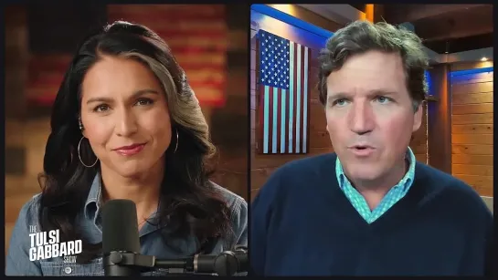 Tucker Carlson: life, death, power, the CIA  the end of journalism. The Tulsi Gabbard Show